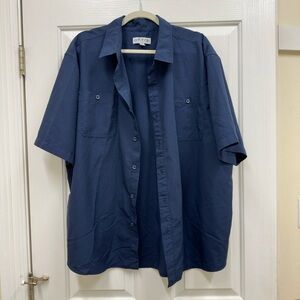Orvis men’s navy blue quick dry shirt size 2XL